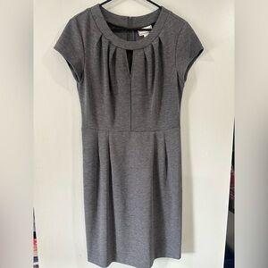 Karin Stevens Charcoal Short Sleeve Dress size 10 short sleeve
